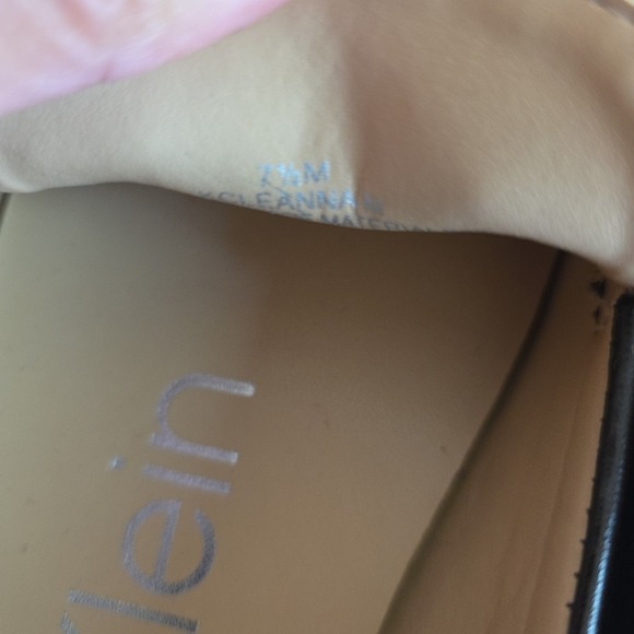 Calvin Klein Women's Logo Loafers Slip-On Flats Monogram CK Brown Size 7.5M - Picture 7 of 12